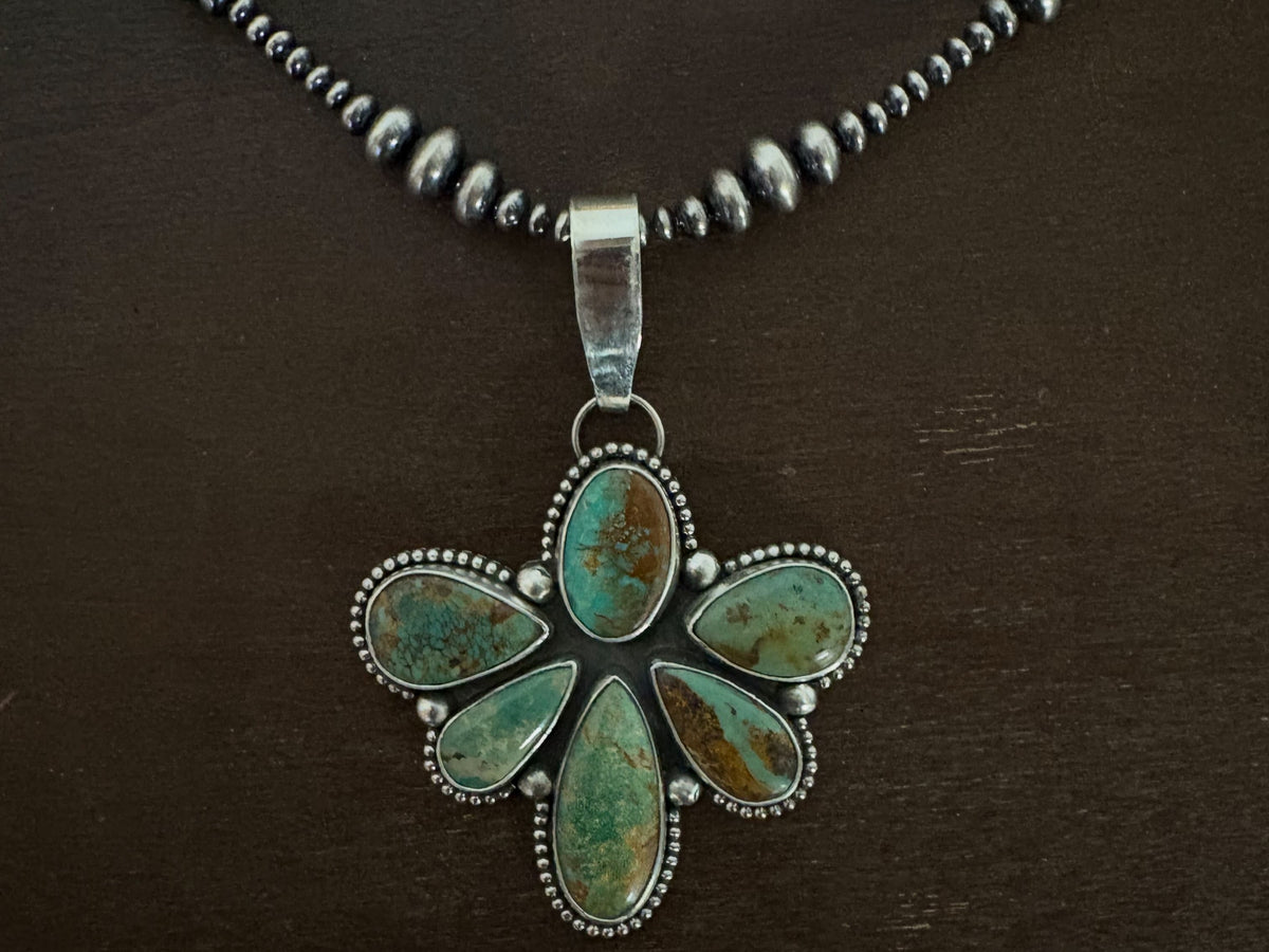 Royston Half Cluster Pendant