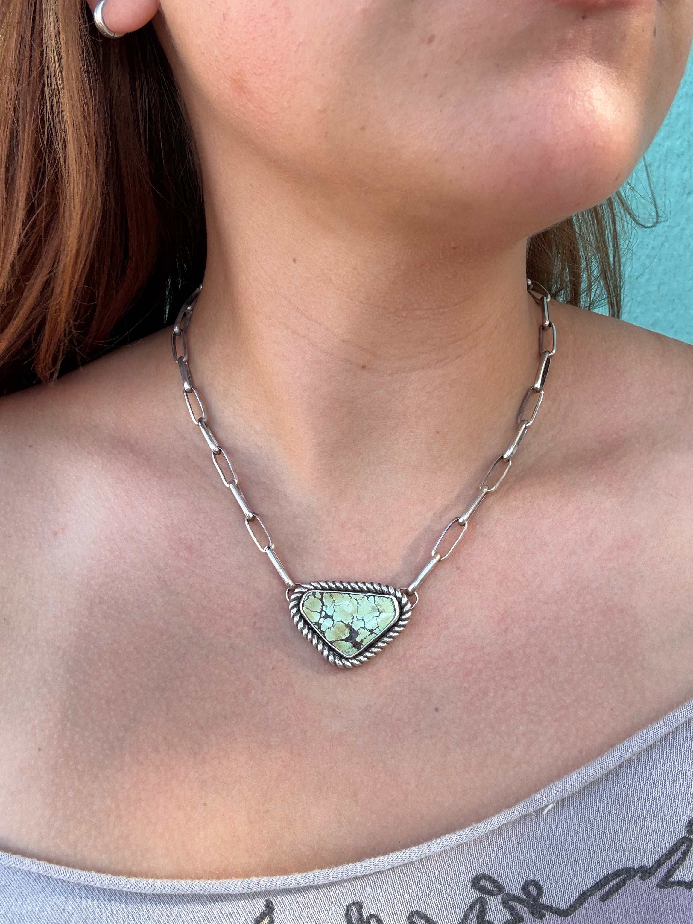 Treasure Mountain Turquoise Necklace