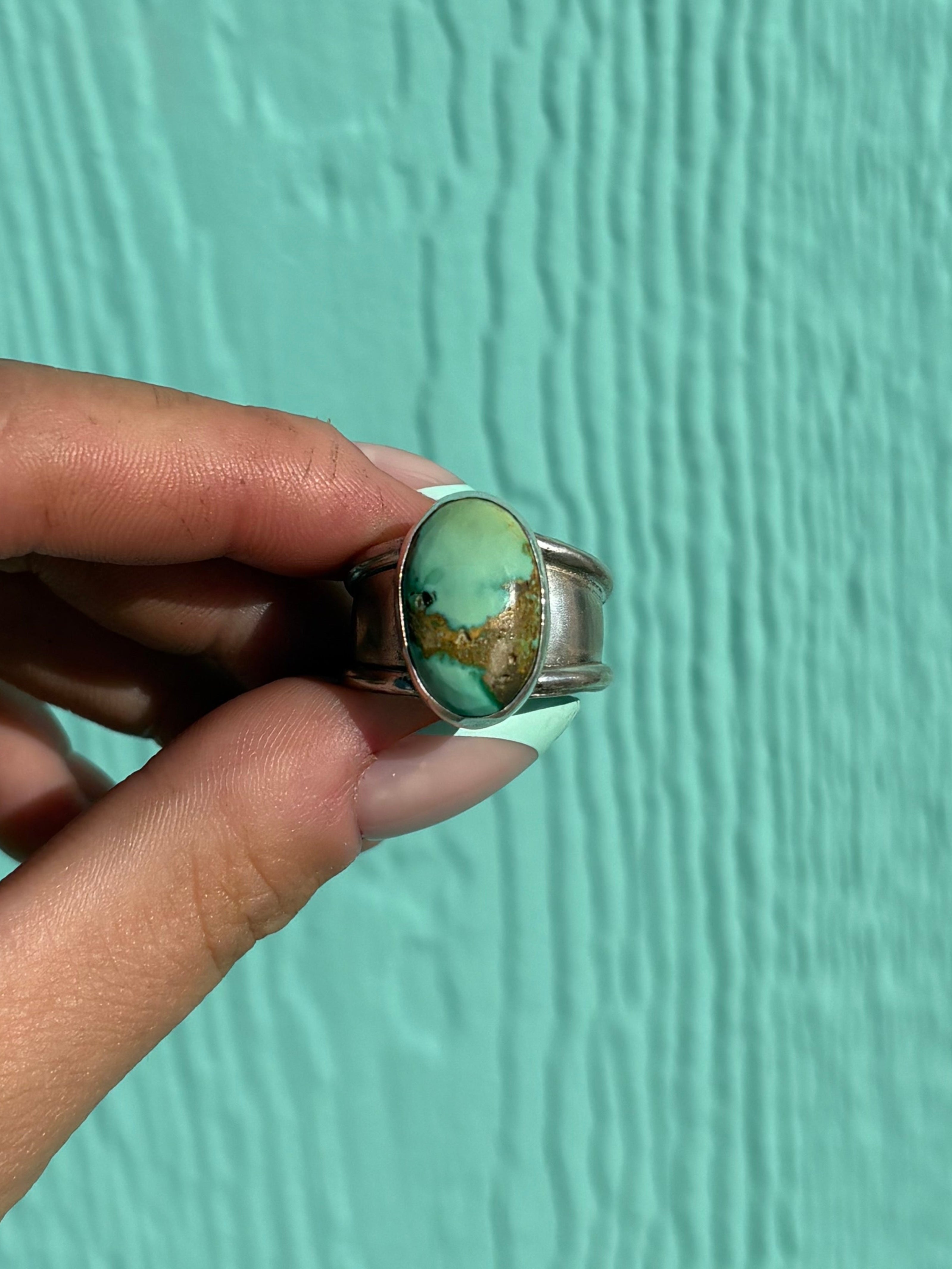 Sonoran Mountain Turquoise Ring Size 9