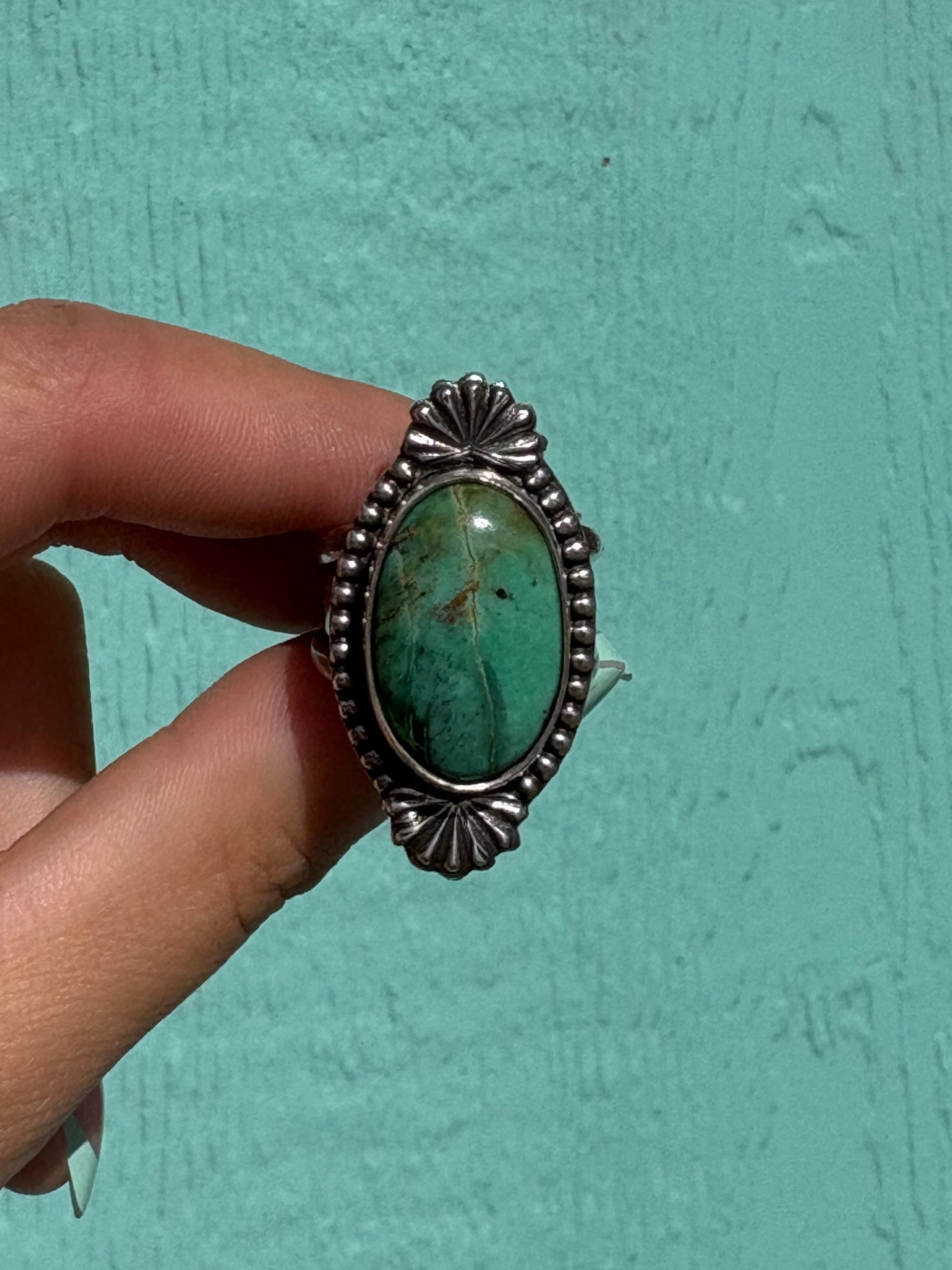 Variscite Ring Size 8.5