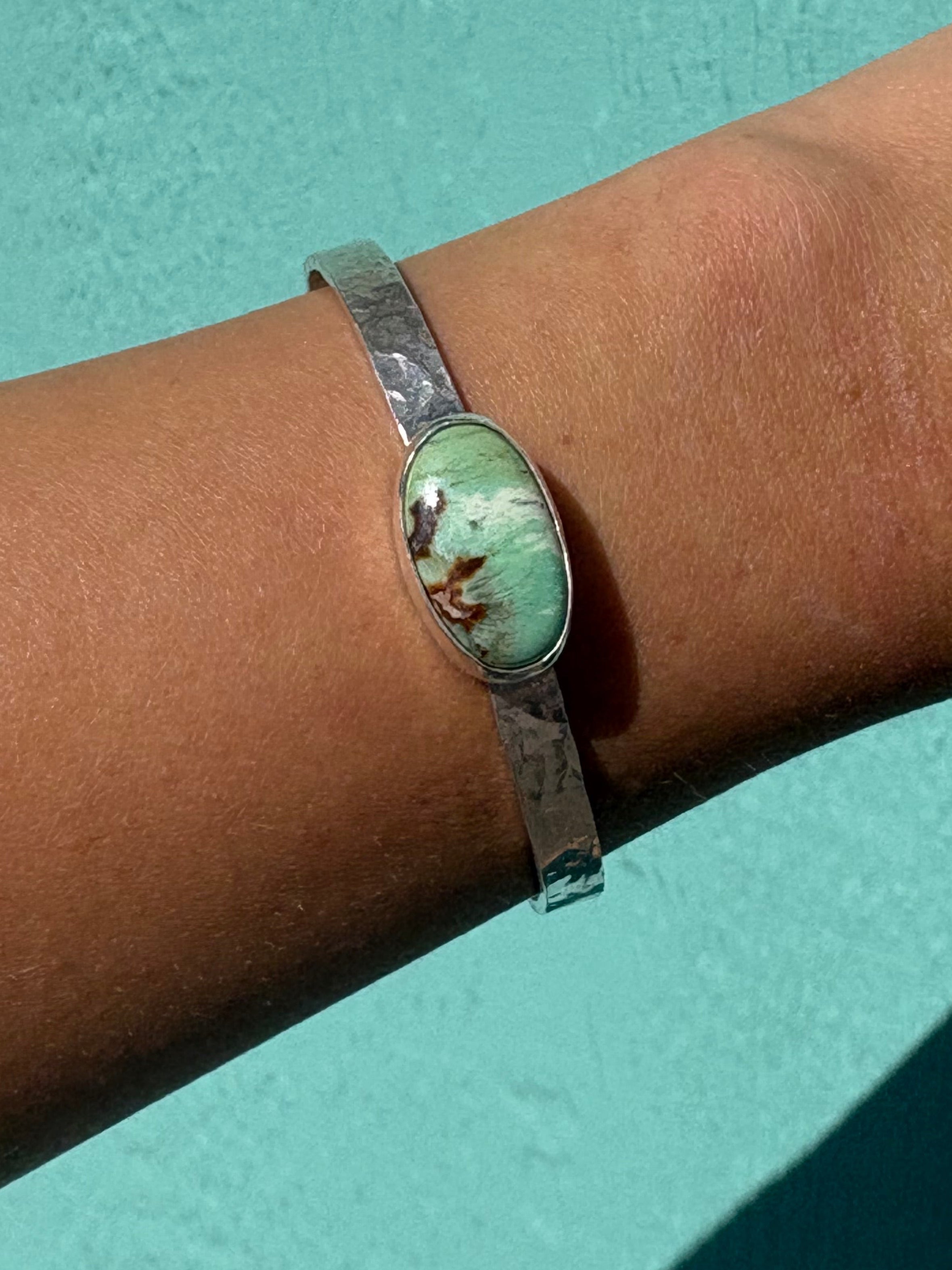 Variscite Cuff 5.5 inches