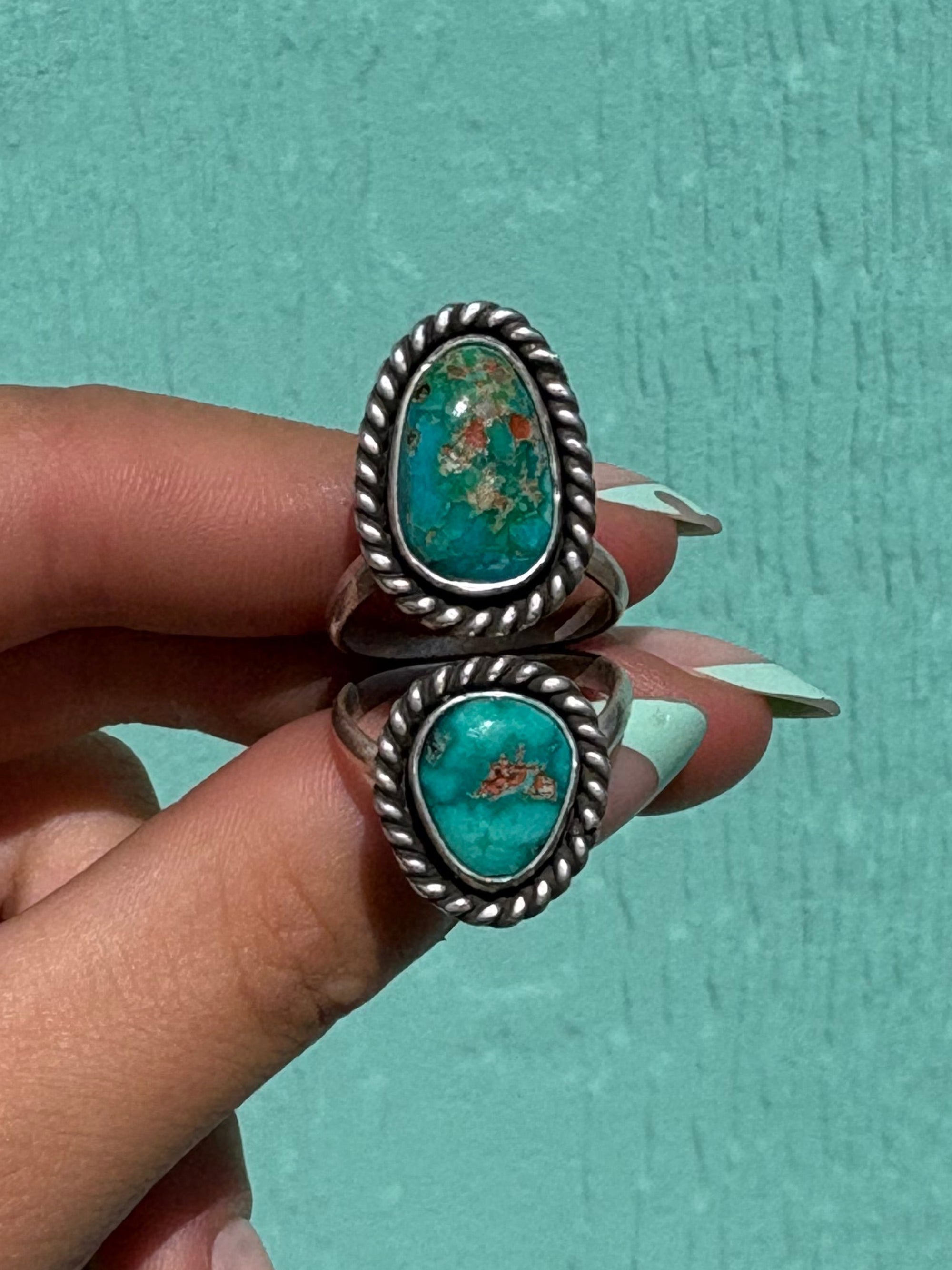 Emerald Valley Turquoise Ring size 7