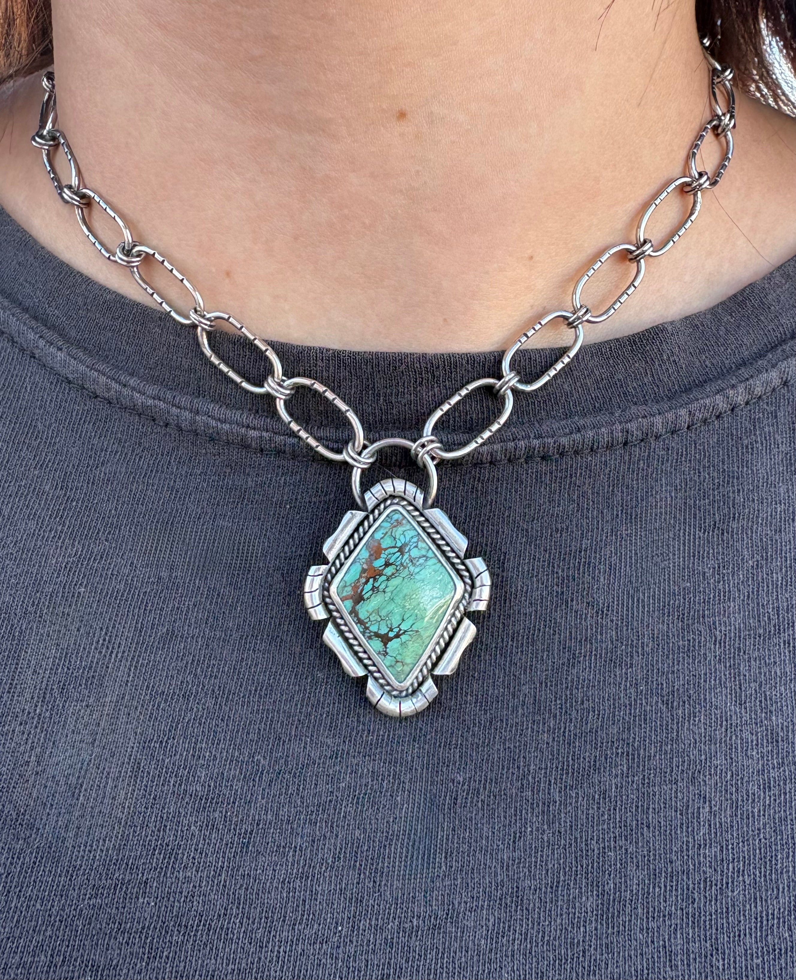 Bamboo Mountain Turquoise Necklace