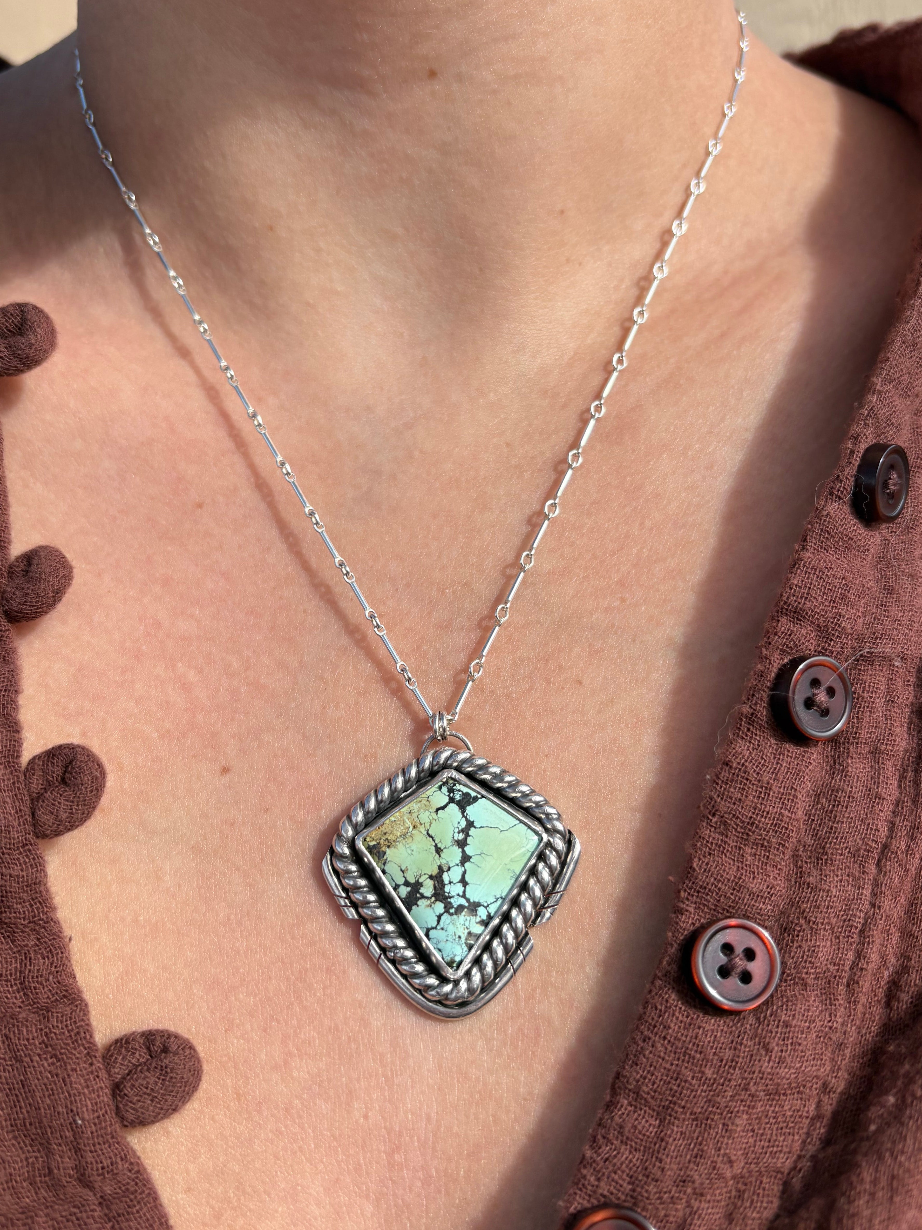 Treasure Mountain Turquoise Necklace
