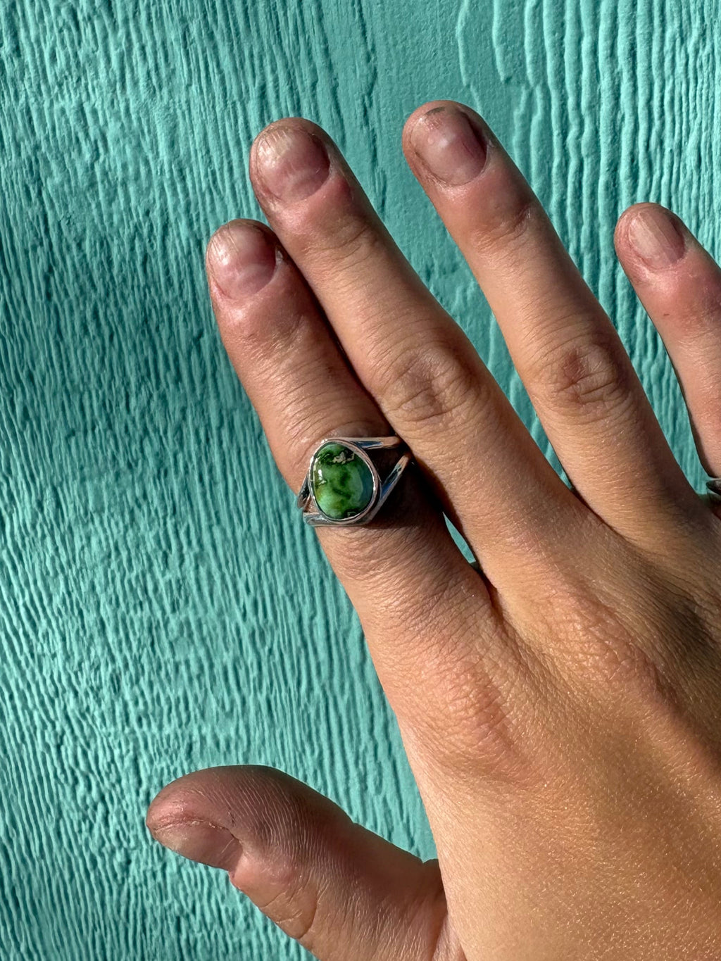 Sonoran Mountain Split Band Ring Size 6