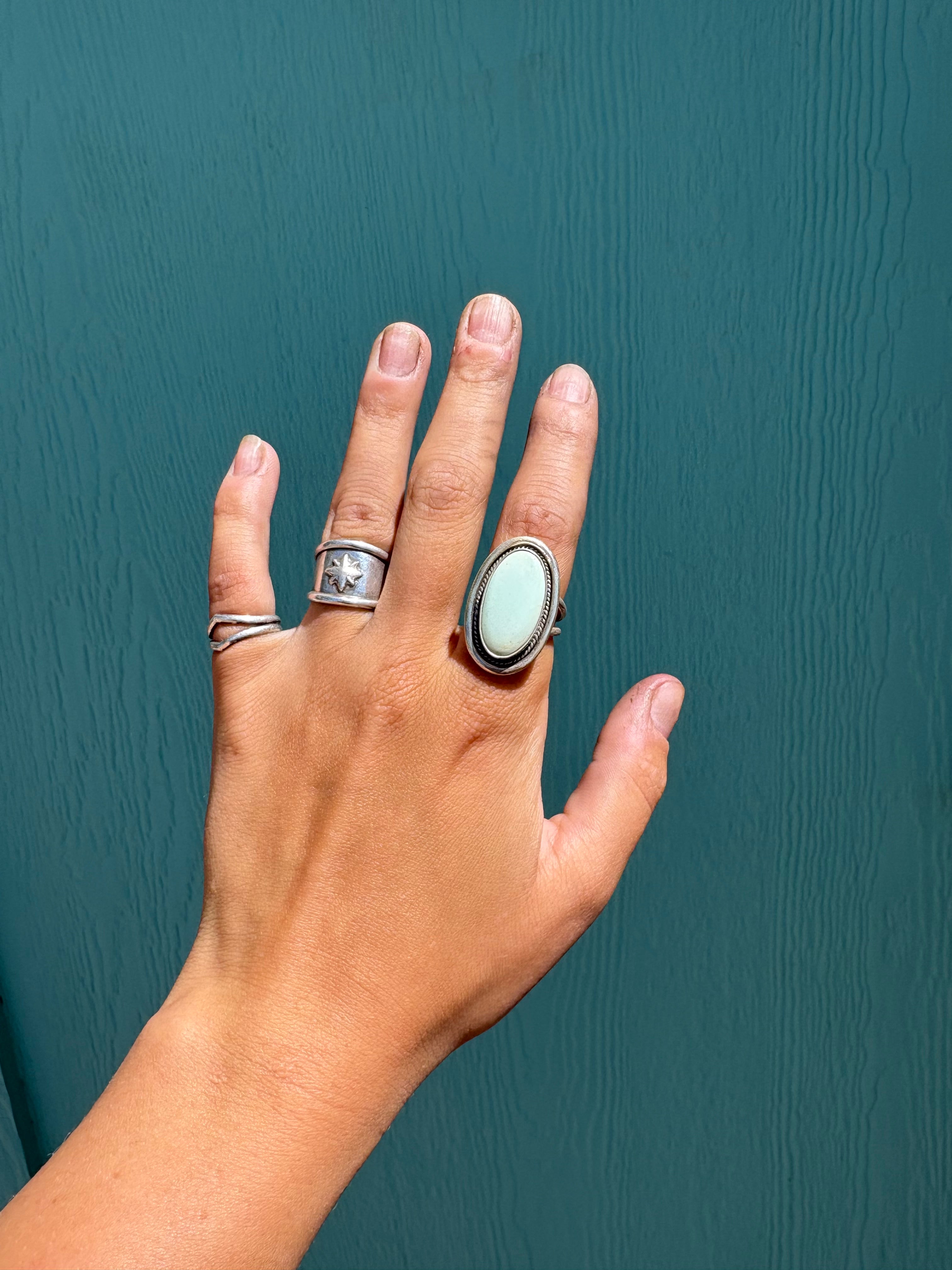 Australian Variscite Ring Size 7