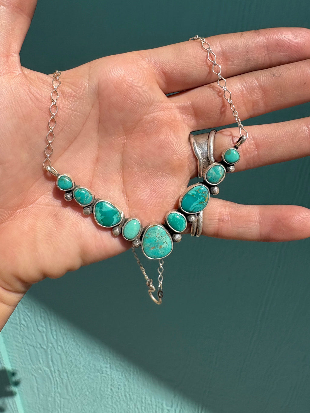 Lone Mountain "V" Necklace