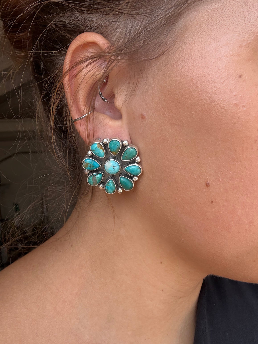 Kingman Flower Studs