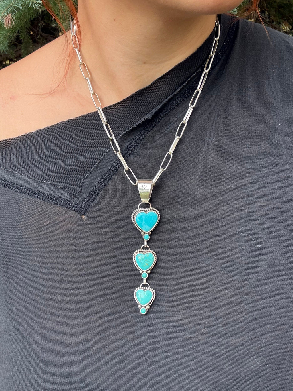 String of Hearts Pendant