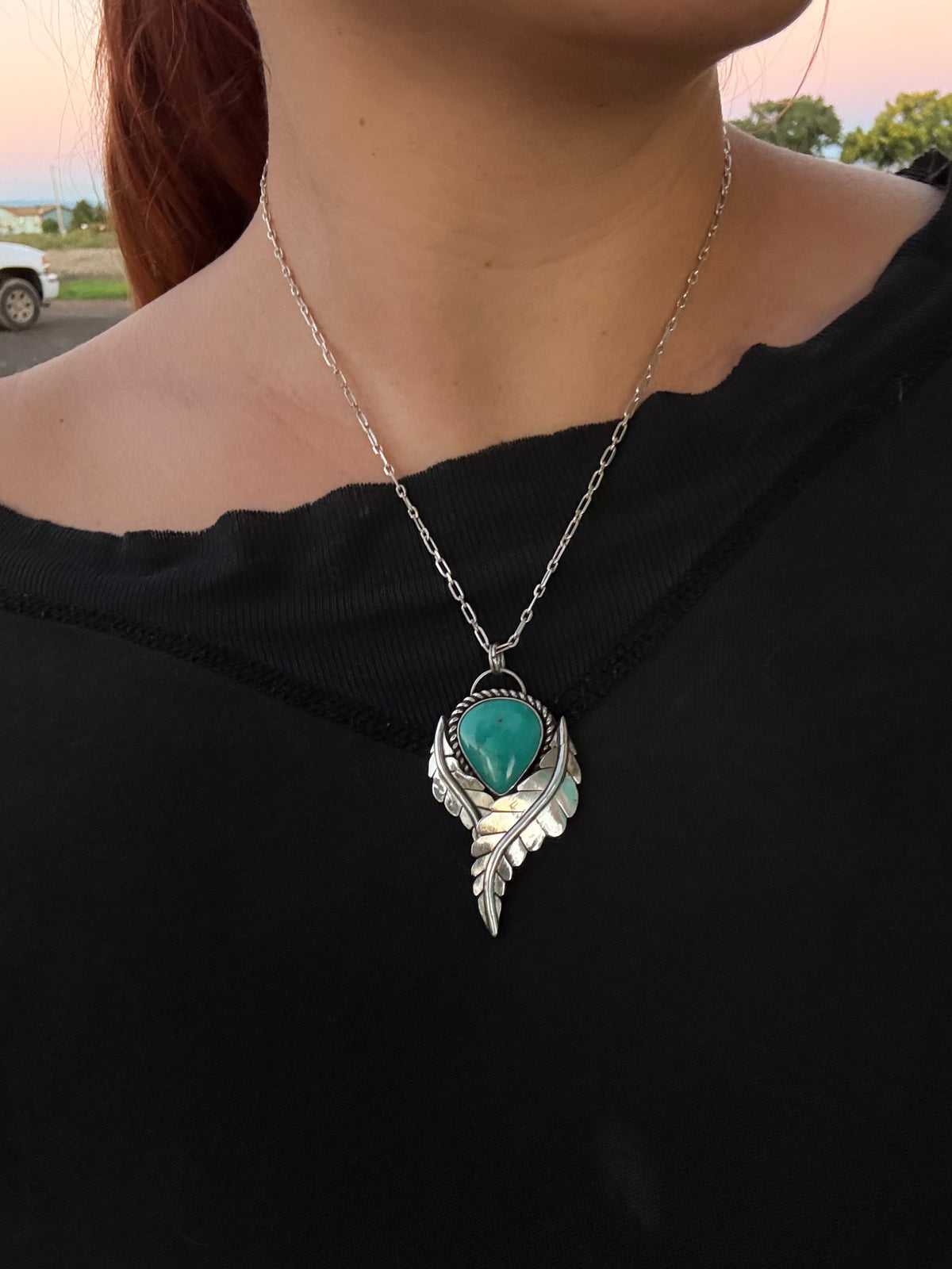 Leafy Kingman Necklace