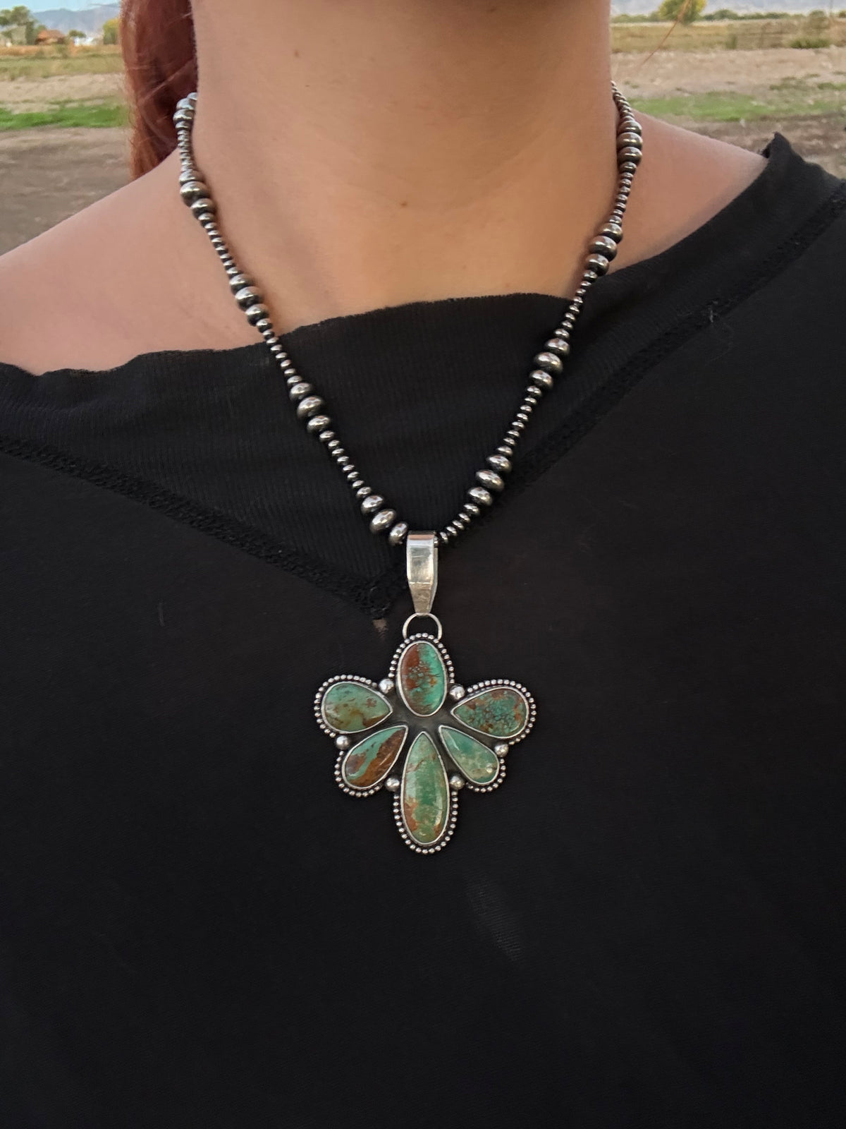 Royston Half Cluster Pendant